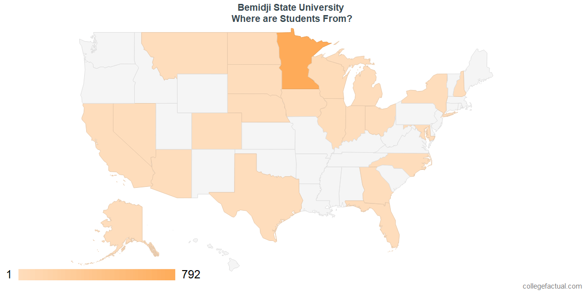 Bemidji State University Diversity Racial Demographics & Other Stats