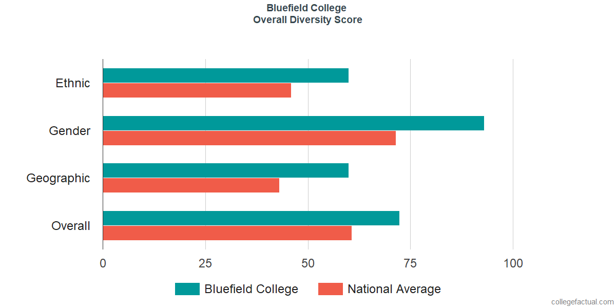 Overall Diversity at Bluefield College