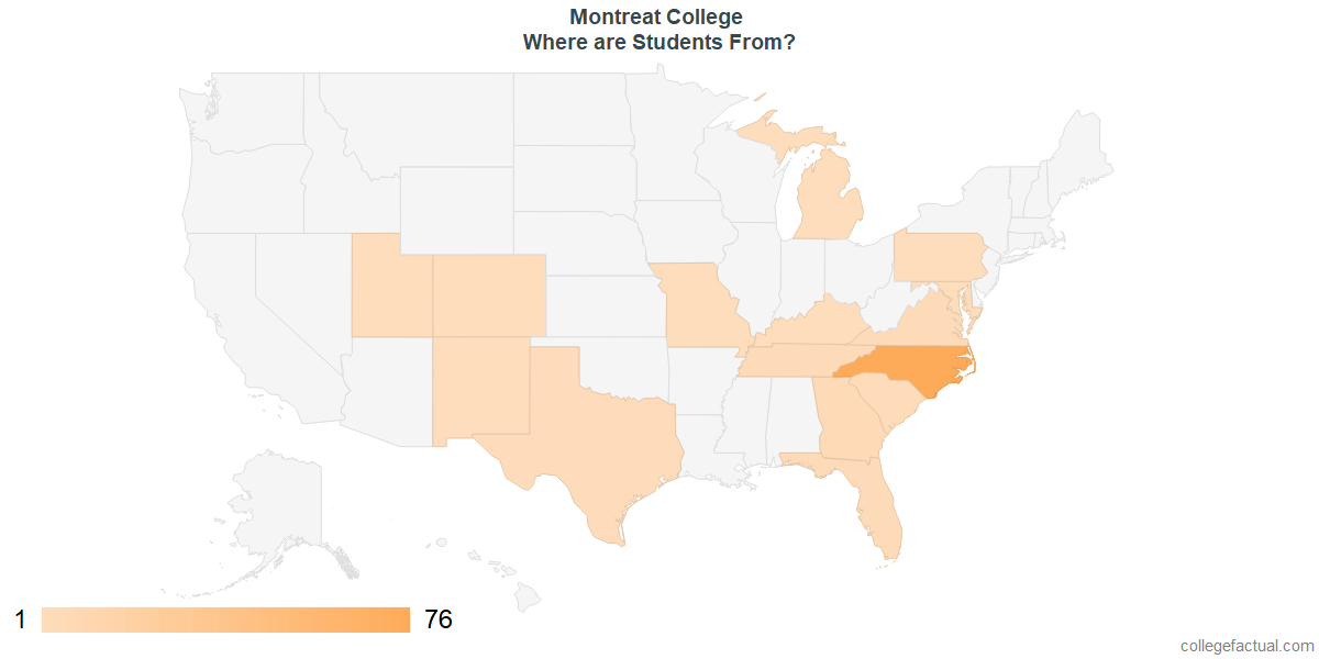 Montreat College Diversity Racial Demographics & Other Stats