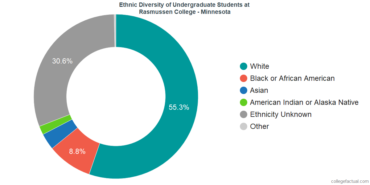 Rasmussen University Minnesota Diversity Racial Demographics & Other