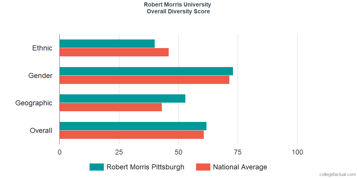 Overall Diversity at Robert Morris University