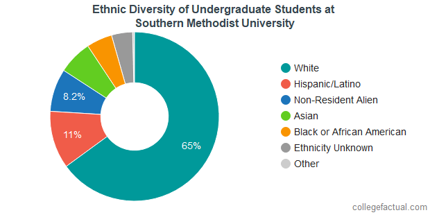 Southern Methodist University Diversity: Racial Demographics & Other Stats