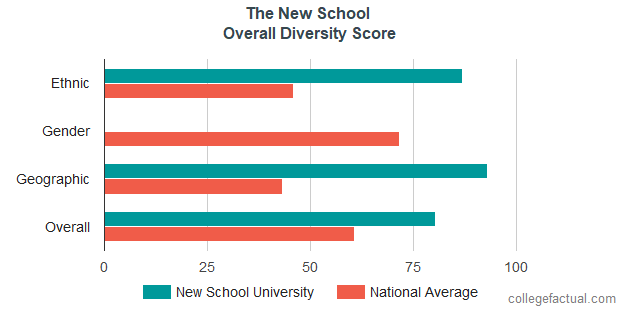 The New School Diversity Racial Demographics Other Stats