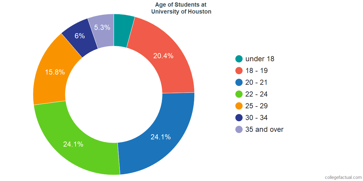 University Of Houston Ethnic Diversity Pie Chart