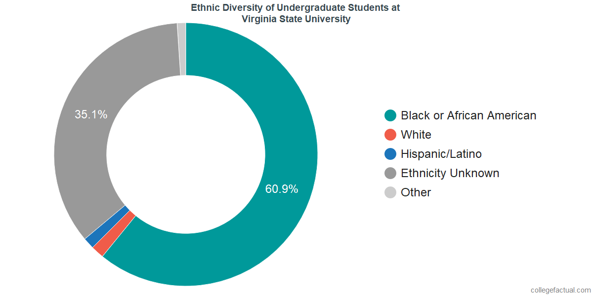 Virginia State University Diversity: Racial Demographics & Other Stats