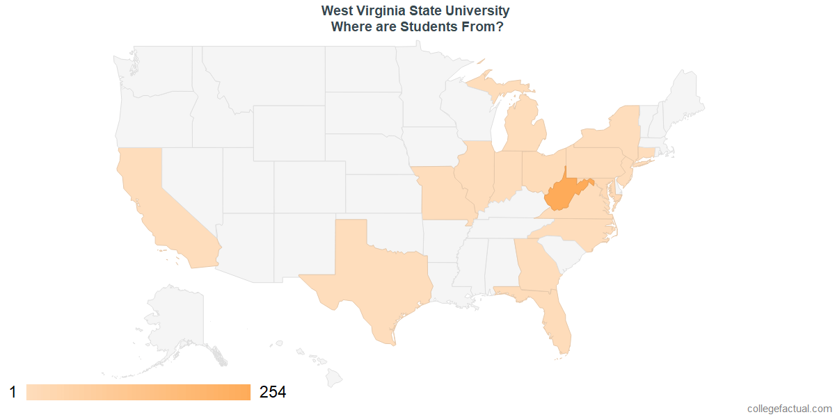 West Virginia State University Diversity Racial Demographics & Other Stats